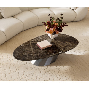 EMPERADOR prémium kerámia dohányzóasztal - 140cm