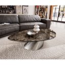 EMPERADOR-II prémium kerámia dohányzóasztal - 140cm