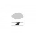 EMPERADOR-II prémium kerámia dohányzóasztal - 140cm