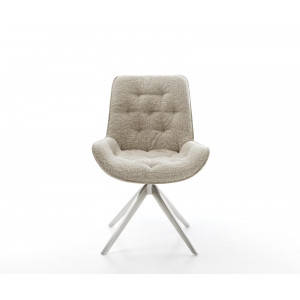 NAVIRA-II prémium boucle étkezőszék - beige