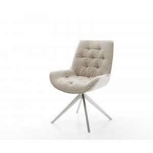 NAVIRA-II prémium boucle étkezőszék - beige