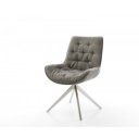 NAVIRA-II prémium boucle étkezőszék - szürke