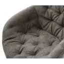 GAIO prémium boucle étkezőszék - beige/fehér/szürke