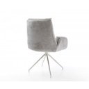 MELBA prémium zsenília étkezőszék - zöld/szürke