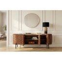 ADLON design mangófa Tv-szekrény - 160cm