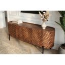 ADLON design mangófa Tv-szekrény - 160cm