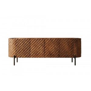 ADLON design mangófa Tv-szekrény - 160cm