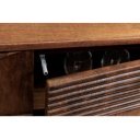 DECORAND különleges mangófa TV-szekrény - 200cm - barna