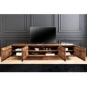 DECORAND különleges mangófa TV-szekrény - 200cm - barna
