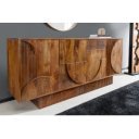 DECORAND különleges mangófa komód - 170cm - barna