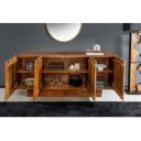 DECORAND különleges mangófa komód - 170cm - barna