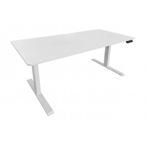 WHITE DESK állítható magasságú íróasztal - 140cm