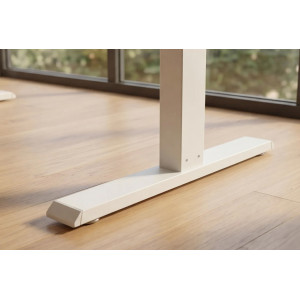 WHITE DESK állítható magasságú íróasztal - 140cm
