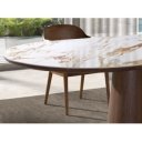 MACABEO prémium kerámia/dió étkezőasztal - 240cm