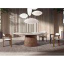 GODELLO prémium kerámia/dió étkezőasztal - 220cm