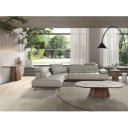 MACABEO prémium kerámia/dió konzolasztal - 180cm