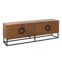 GRANDEZZA modern TV-szekrény - 180cm - dió