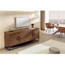 GRANDEZZA modern komód - 180cm - dió