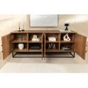 GRANDEZZA modern komód - 180cm - dió