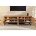 GRANDEZZA modern TV-szekrény - 180cm - tölgy