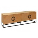 GRANDEZZA modern TV-szekrény - 180cm - tölgy