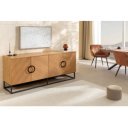 GRANDEZZA modern komód - 180cm - tölgy