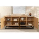 GRANDEZZA modern komód - 180cm - tölgy