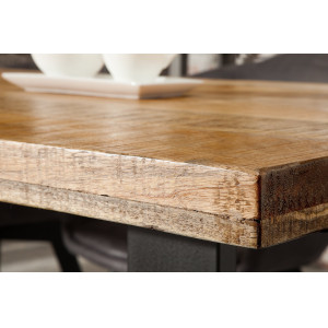 CRAFTER tömör mangófa étkezőasztal - 160cm