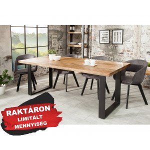 CRAFTER tömör mangófa étkezőasztal - 160cm Étkezőasztalok
