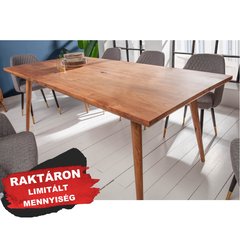 HEXAGON tömör akác étkezőasztal 200cm HEXAGON tömör akác étkezőasztal 200cm