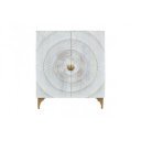 GOLDEN SUNSET design szekrény - 120cm - fehér