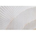 GOLDEN SUNSET exkluzív mangófa bárszekrény - 140cm - fehér