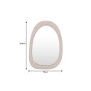 ORGANIC modern fa tükör - 104cm