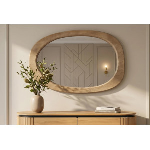 ORGANIC modern fa tükör - 104cm INVICTA