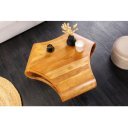 ORGANIC LIVING tömör akác dohányzóasztal - 90cm