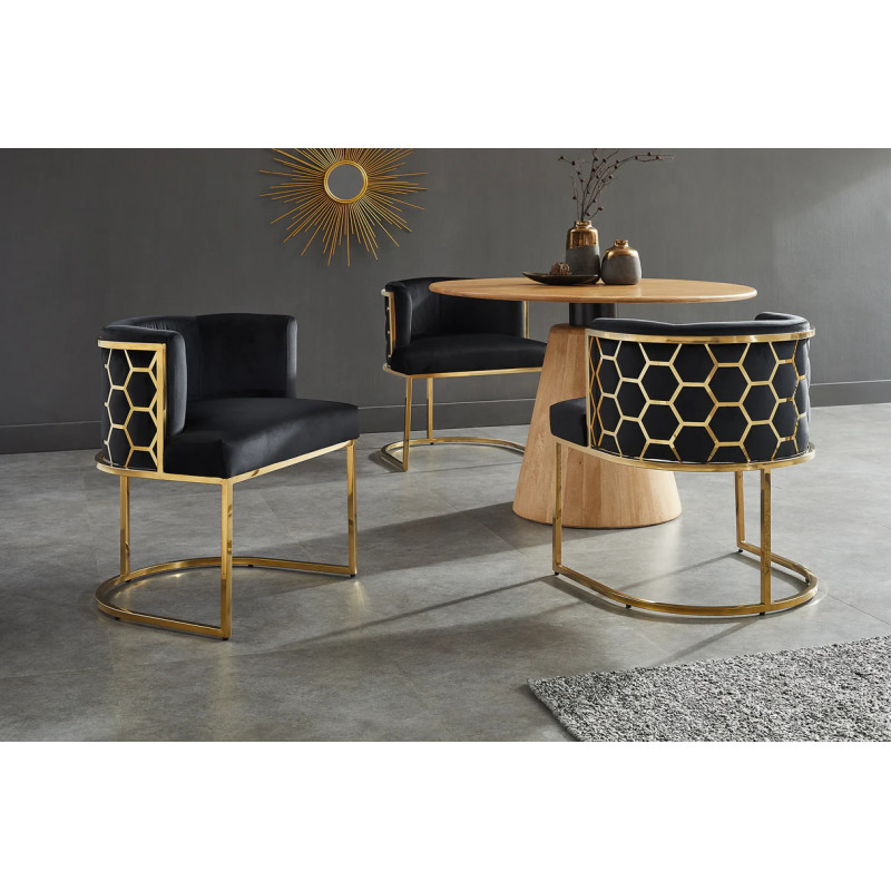 ELEGANZA exkluzív szék - fekete