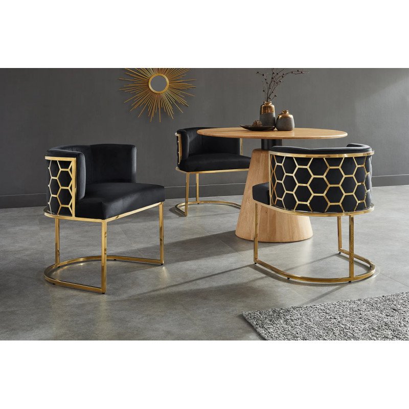 ELEGANZA exkluzív szék - fekete