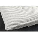 JAZZ modern kordbársony kanapéágy - 195cm - beige/zöld/szürke