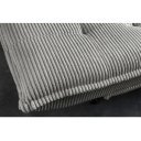 JAZZ modern kordbársony kanapéágy - 195cm - beige/zöld/szürke