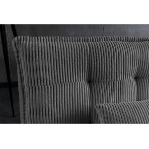 JAZZ modern kordbársony kanapéágy - 195cm - beige/zöld/szürke