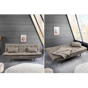 JAZZ modern kanapéágy - 195cm - taupe