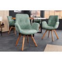 BALTIC modern forgatható szék - zöld