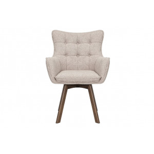 THOR modern forgatható szék - beige/szürke