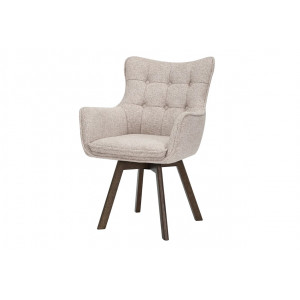 THOR modern forgatható szék - beige/szürke