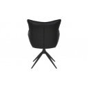 VOGUE design forgatható szék  - fekete