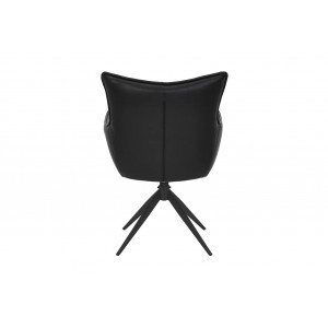 VOGUE design forgatható szék  - fekete