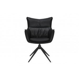VOGUE design forgatható szék  - fekete