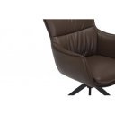 VOGUE design forgatható szék  - barna