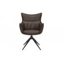 VOGUE design forgatható szék  - barna
