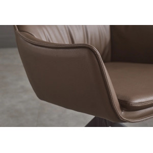 VOGUE design forgatható szék  - barna